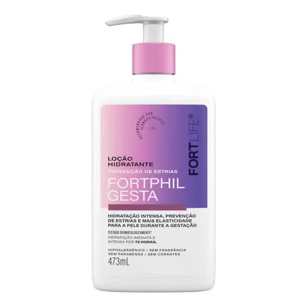 Loção Hidratante para Gestantes Fortphil Gesta 473ml